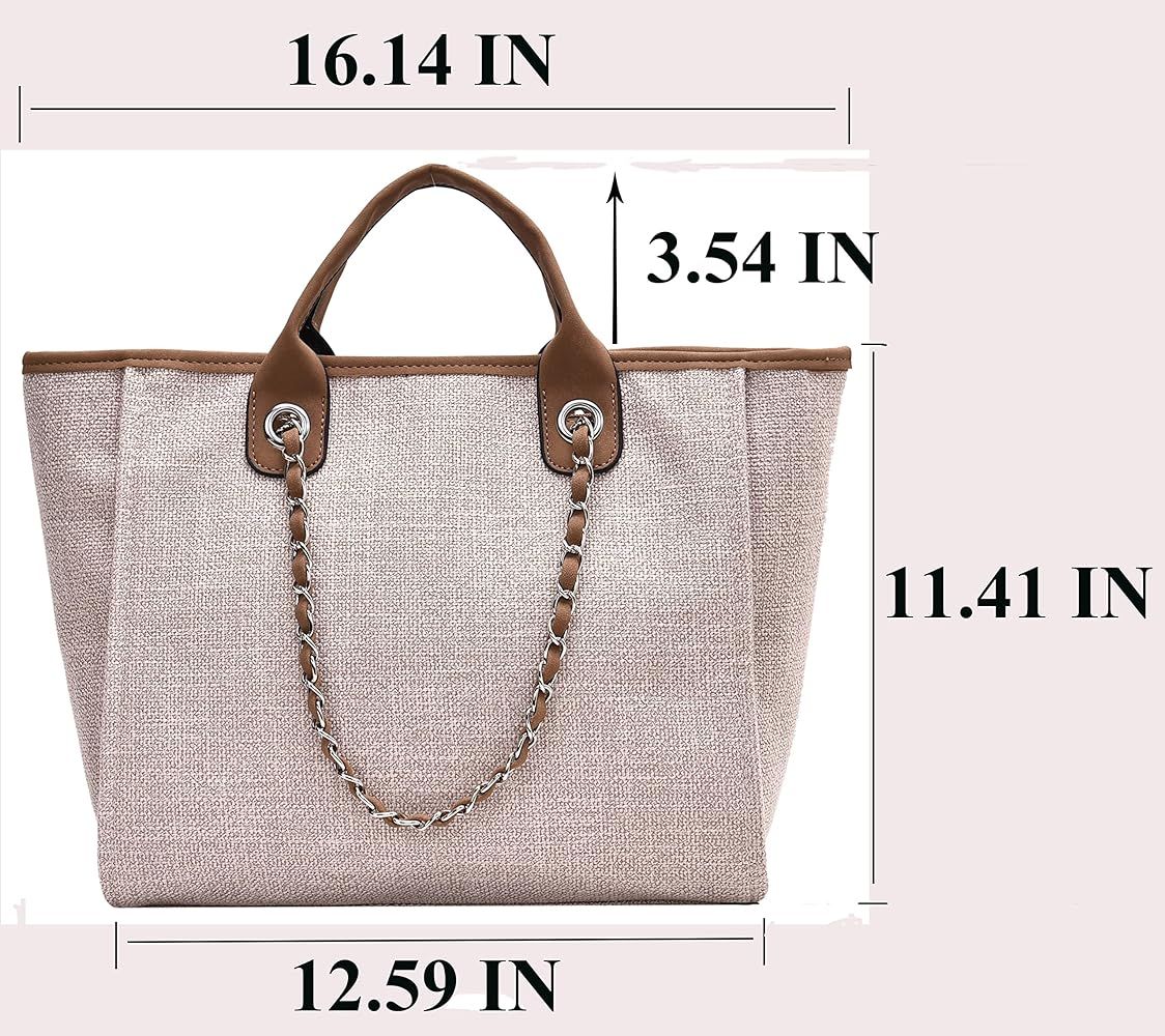 Tote Bag for Women Fashion Large Capacity Handbag Ladies Roomy Bag Big Tote Bag Top Handle Satche... | Amazon (US)