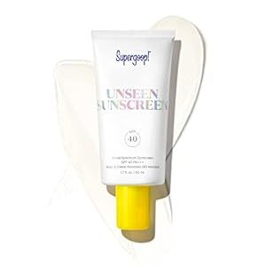 Supergoop! Unseen Sunscreen - SPF 40 - 1.7 fl oz - Invisible, Broad Spectrum Face Sunscreen - Wei... | Amazon (US)