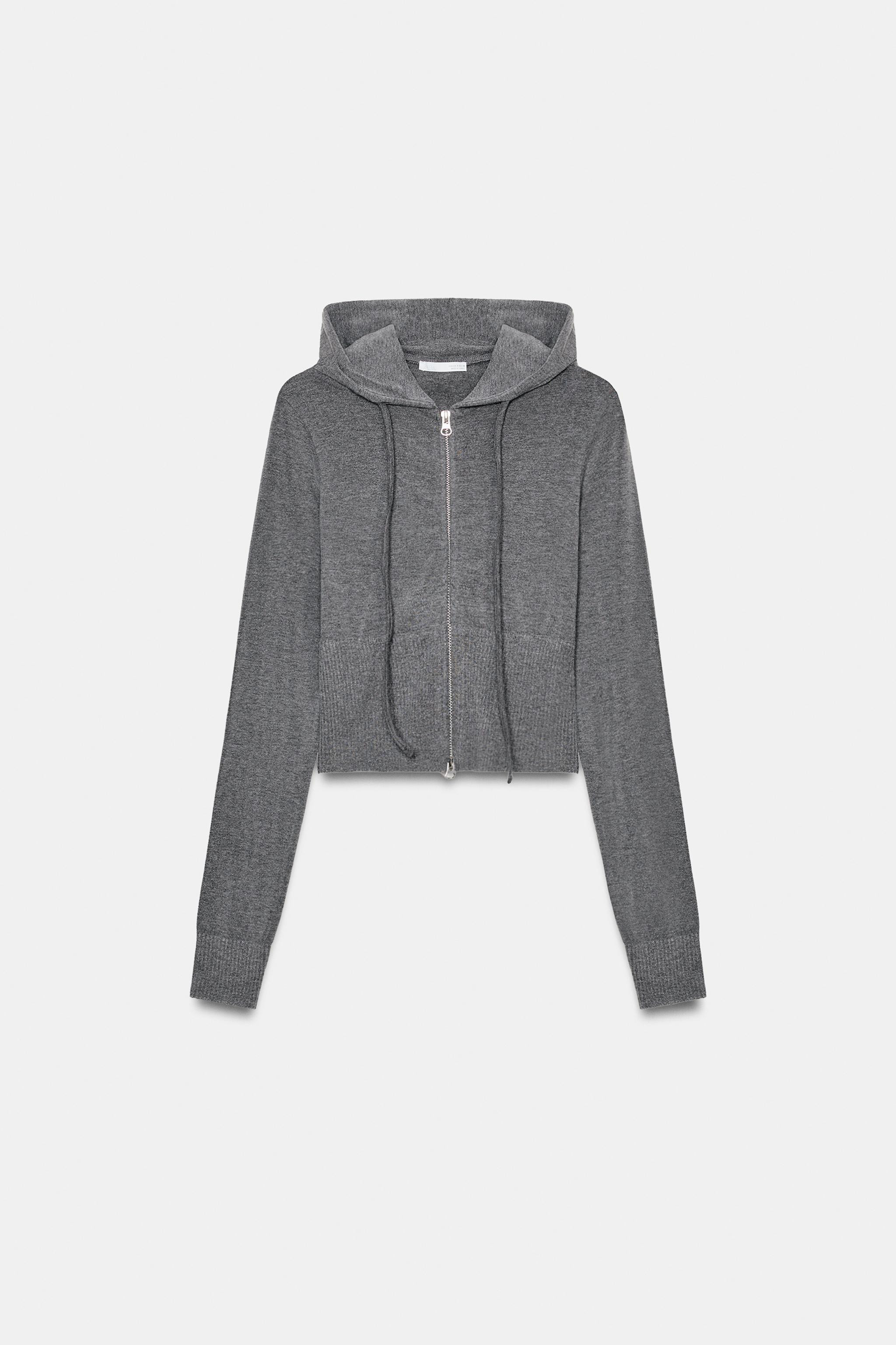 SEAMLESS CROPPED SWEATSHIRT | Zara US