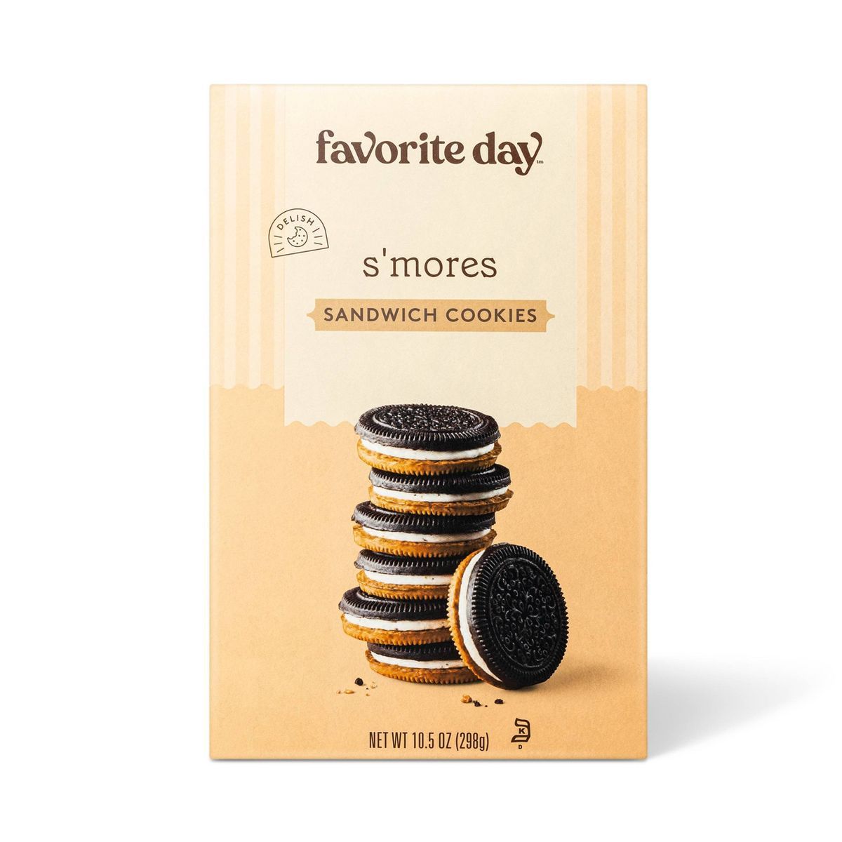 S'mores Sandwich Cookies - 10.5oz  - Favorite Day™ | Target
