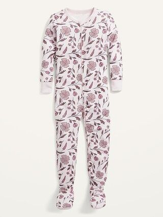 Unisex Printed Snug-Fit Footie Pajama One-Piece for Toddler & Baby | Old Navy (CA)