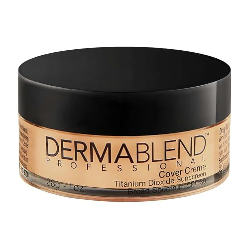Dermablend Cover Creme Full Coverage Foundation with SPF 30, 20W Cashew Beige, 1 oz. | Amazon (US)