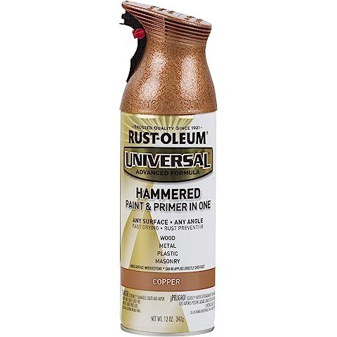 Rustoleum 249132 Universal Metallic 11 oz Spray Paint, Aged Copper | Amazon (US)