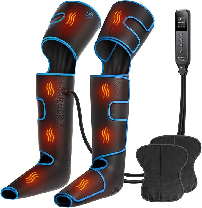 CINCOM Leg Massager with Heat and Compression, Air Compression Leg Massager for Circulation and P... | Amazon (US)