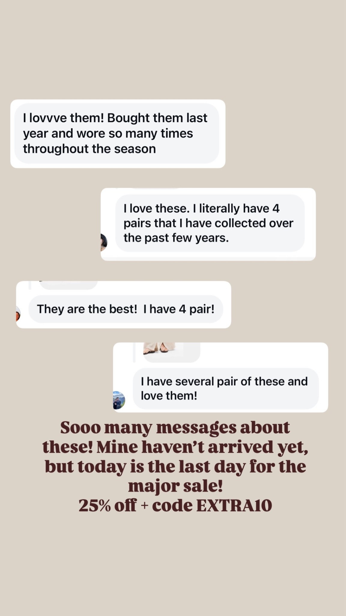 Apparently these are fantastic, fit true to size. Mine are in route. But today is the last day for the major sale. 
25% off 
￼ Use code EXTRA10 for an extra 10% off, coming in several colors 
￼￼

#LTKSaleAlert #LTKOver40 #LTKTravel