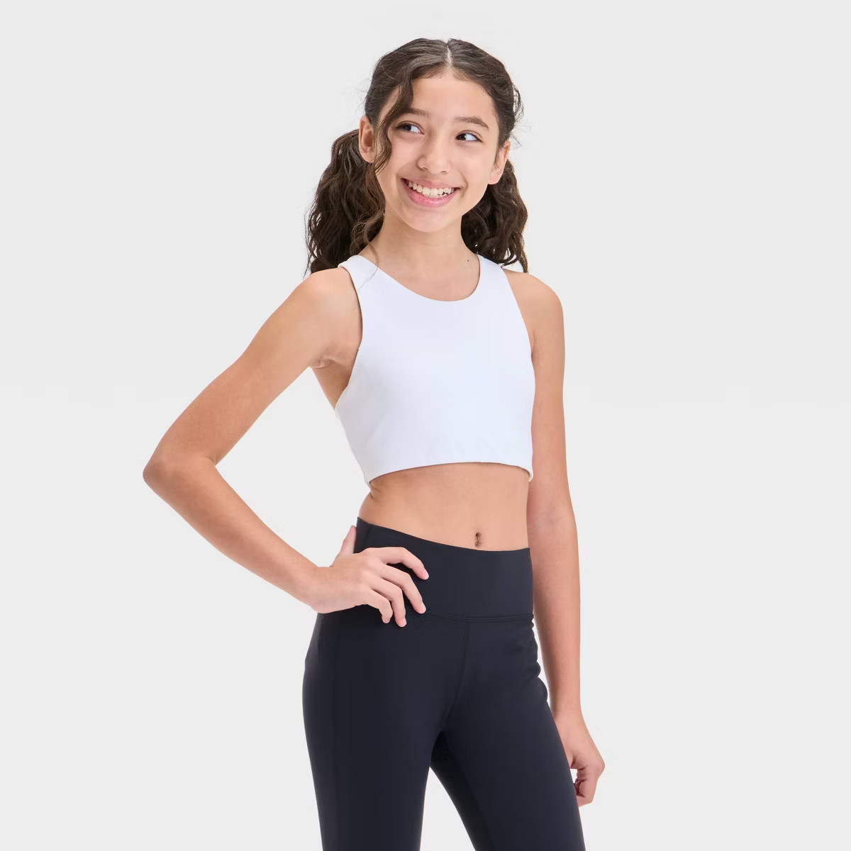 Girls' Strappy Sports Bra - All In Motion™ | Target