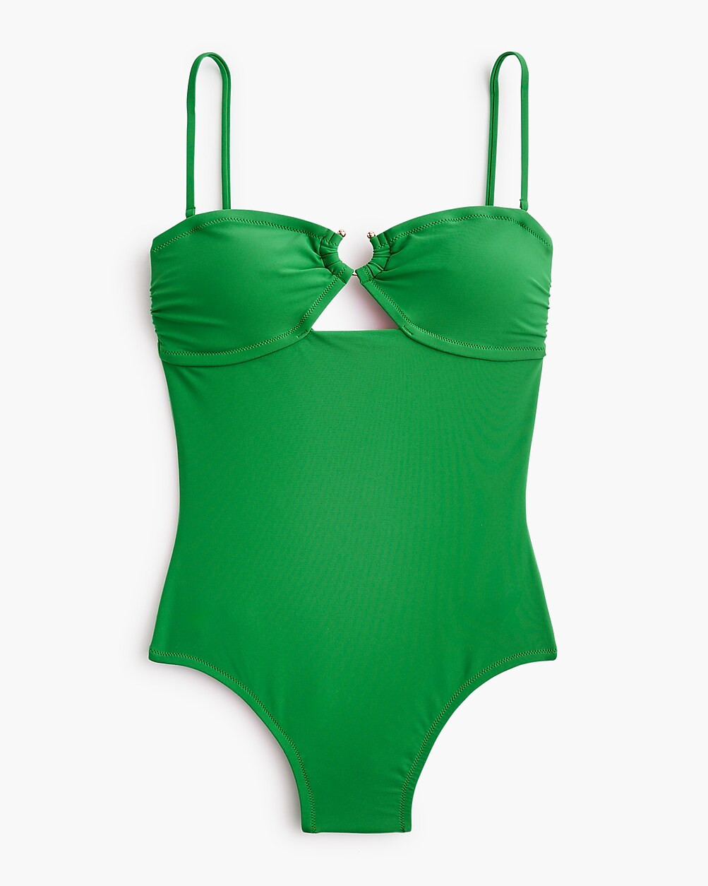 Ring one-piece swimsuit | J.Crew Factory