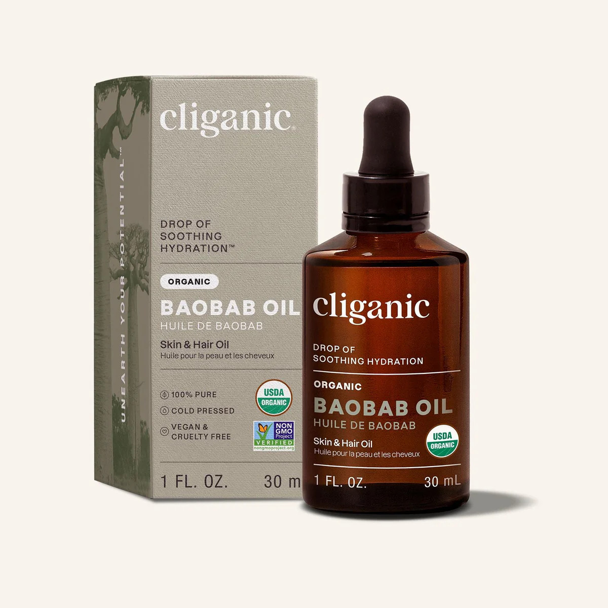 Organic Baobab Oil | Cliganic