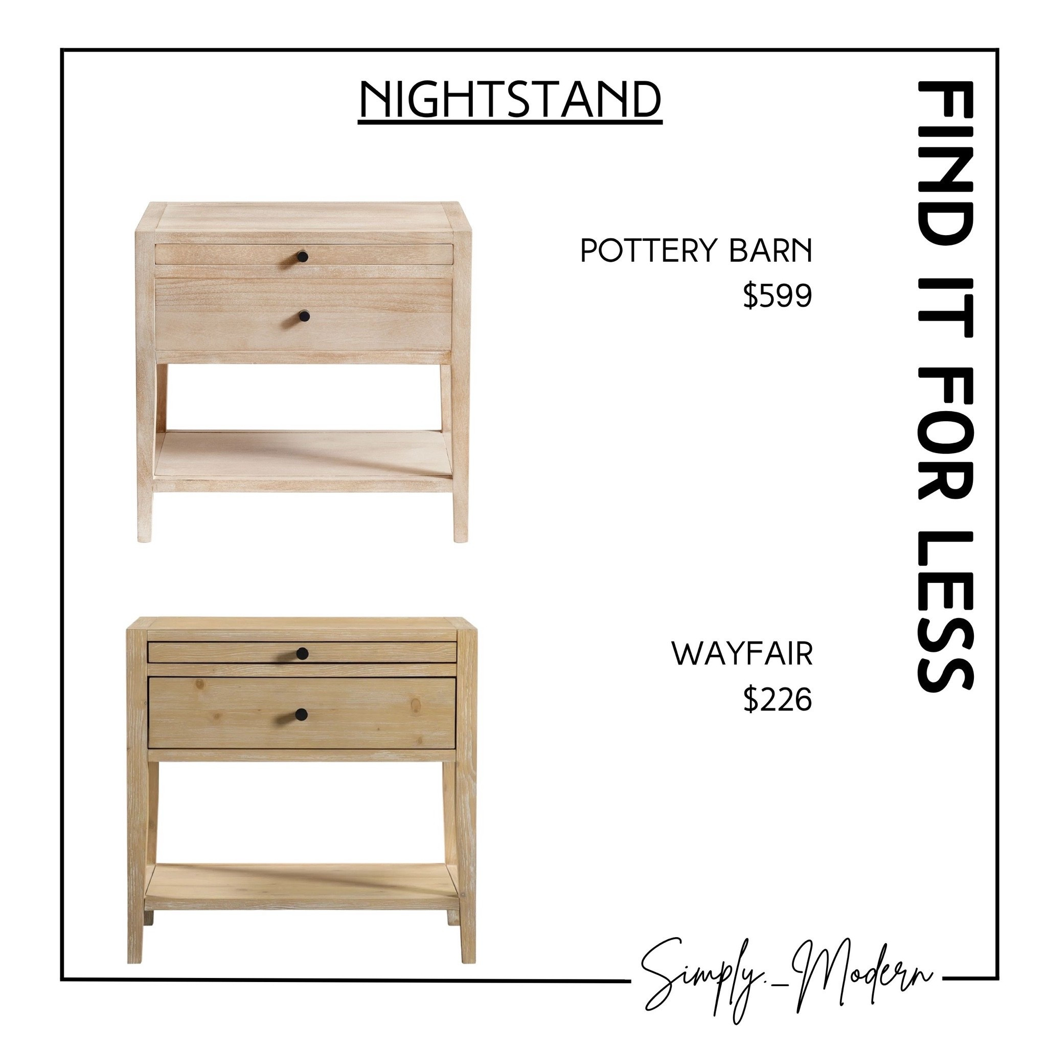 Find it for less- nightstand

#LTKHome