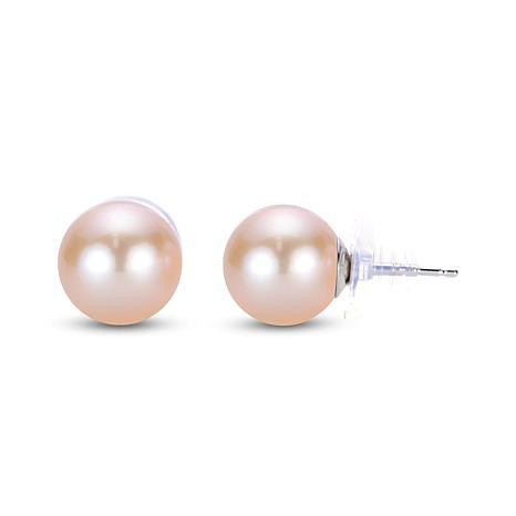 Imperial
Pearls 14K 9-10MM Freshwater Pearl Stud  - 9122107 | HSN | HSN