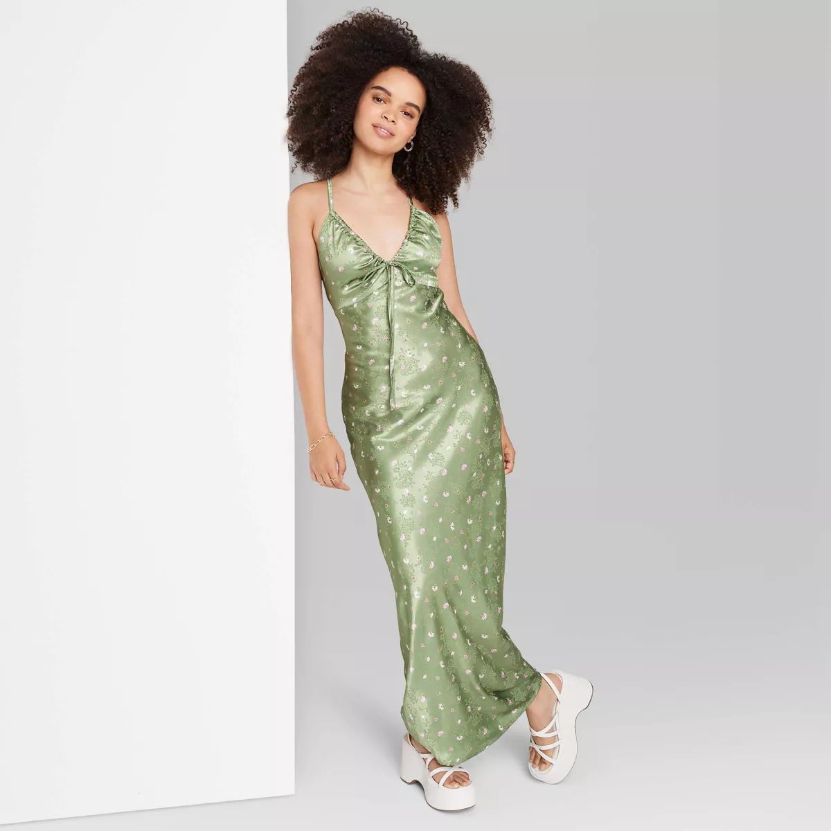 Women's Satin Slip Maxi Dress - Wild Fable™ | Target