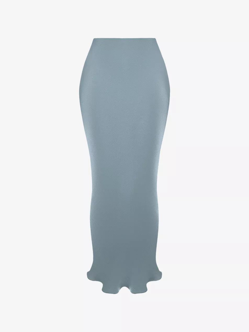 Amadi mid-rise stretch-satin maxi skirt | Selfridges