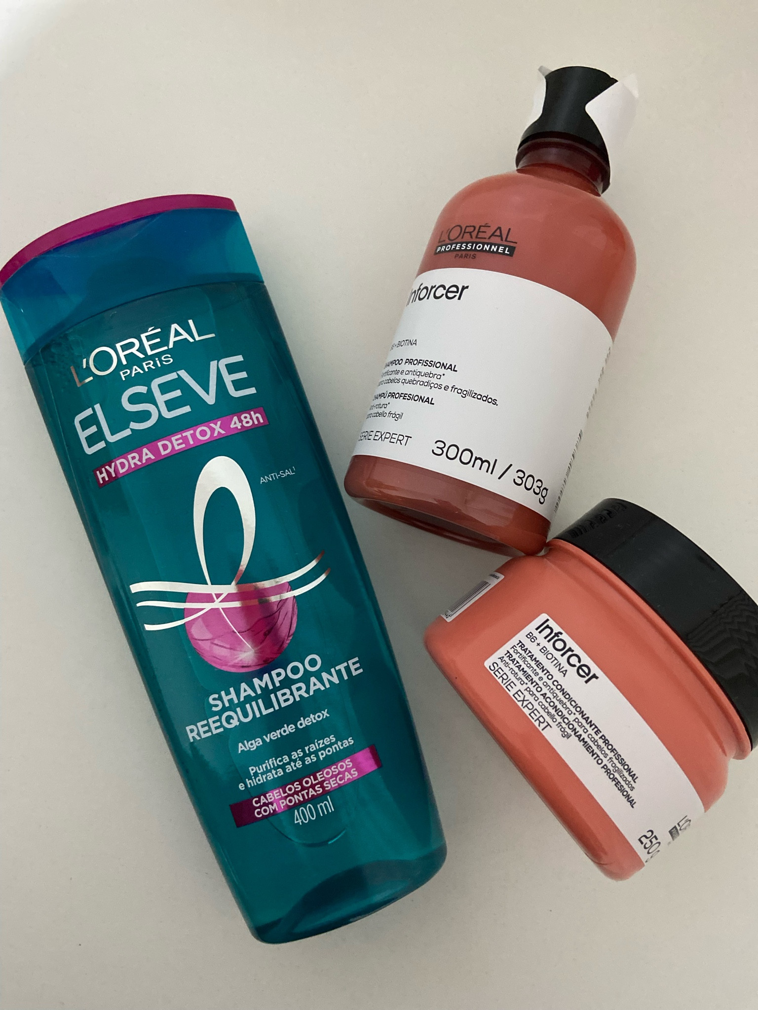 Meus produtos capilares favoritos do mês com 10% de desconto na 1ª compra com cupom: LTK10 
Válido no meu link autorizado da #belezanaweb 

Kit L’oreal Professionnel Inforcer Serie Expert Treat (2 Produtos) shampoo s máscara 

Shampoo Hydra Detox que não fico sem, para intercalar com meu kit de tratamento.



#LTKbeauty #LTKbrasil #LTKsalealert
