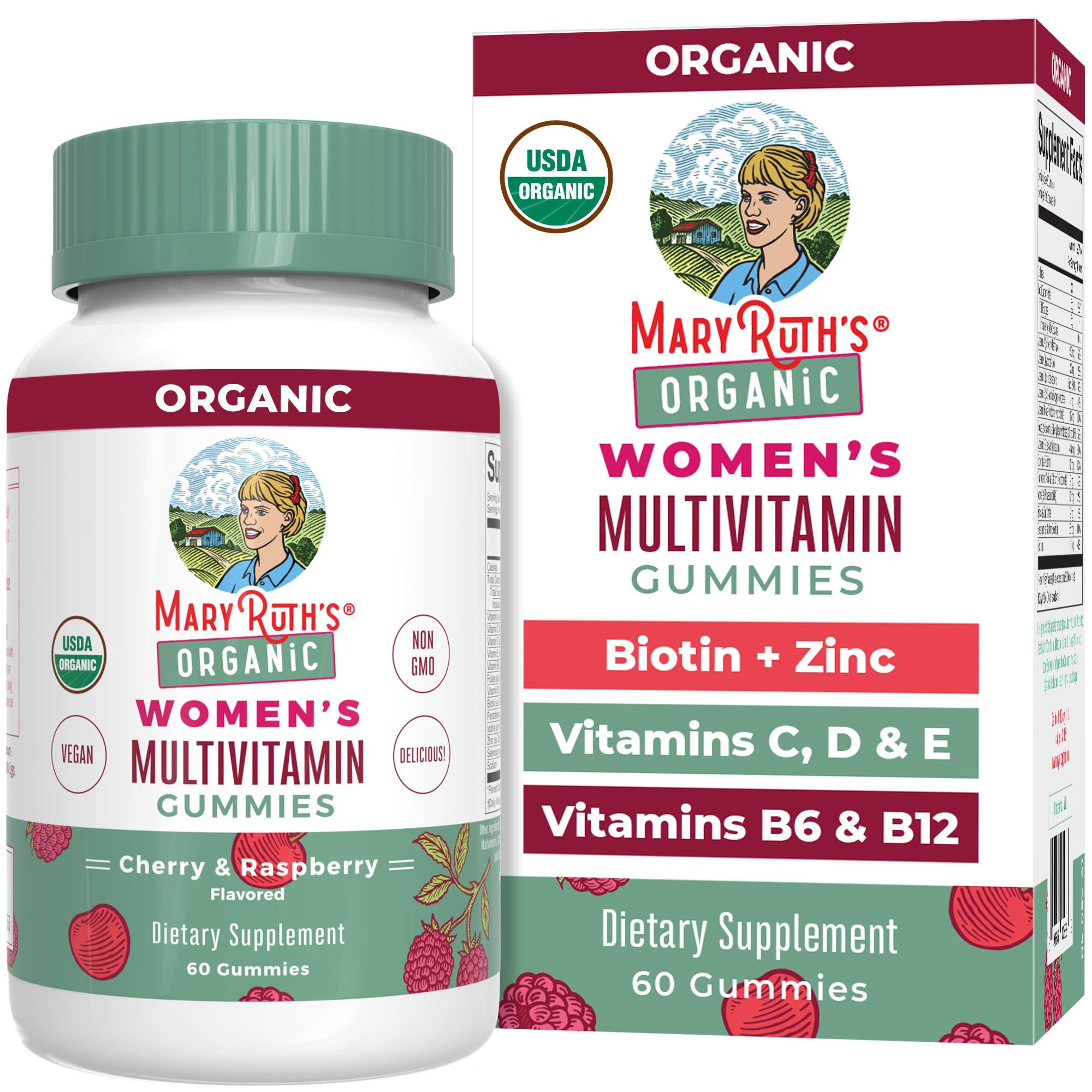 MARYRUTH'S Multivitamin Gummies for Women Ages 14+ | Immune Support | Hair & Skin Health | Reprod... | Amazon (US)