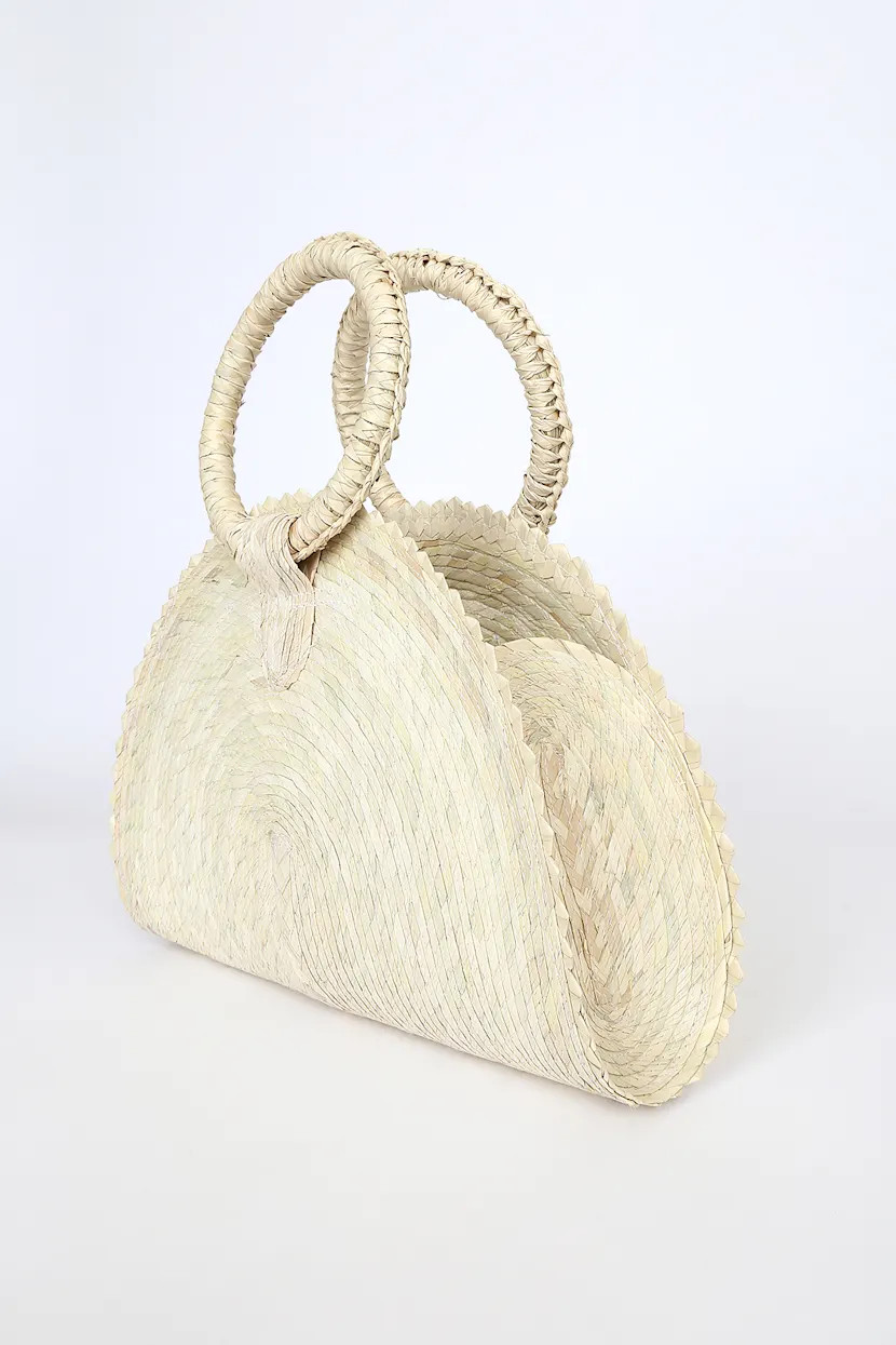 Resort Bound Beige Woven Straw Tote Bag | Lulus