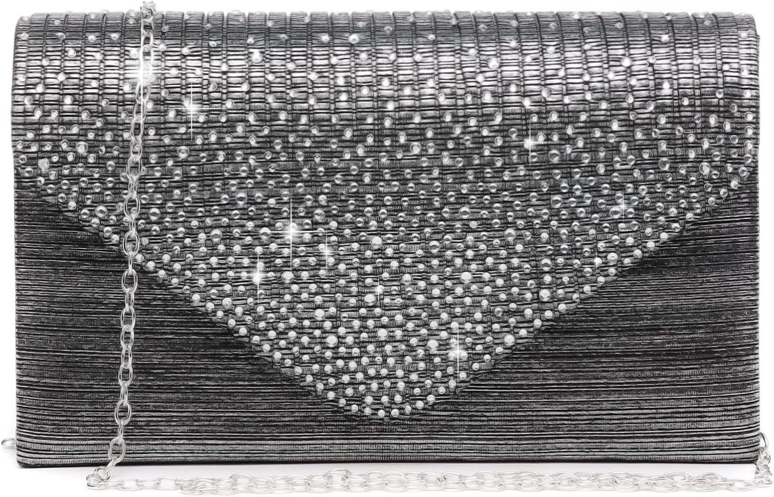 Dasein Ladies Frosted Satin Evening Clutch Purse Bag Crossbody Handbags Party Prom Wedding Envelo... | Amazon (US)