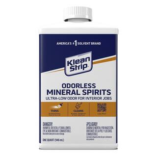 32 oz. Odorless Mineral Spirits Combustible Paint Solvent | The Home Depot