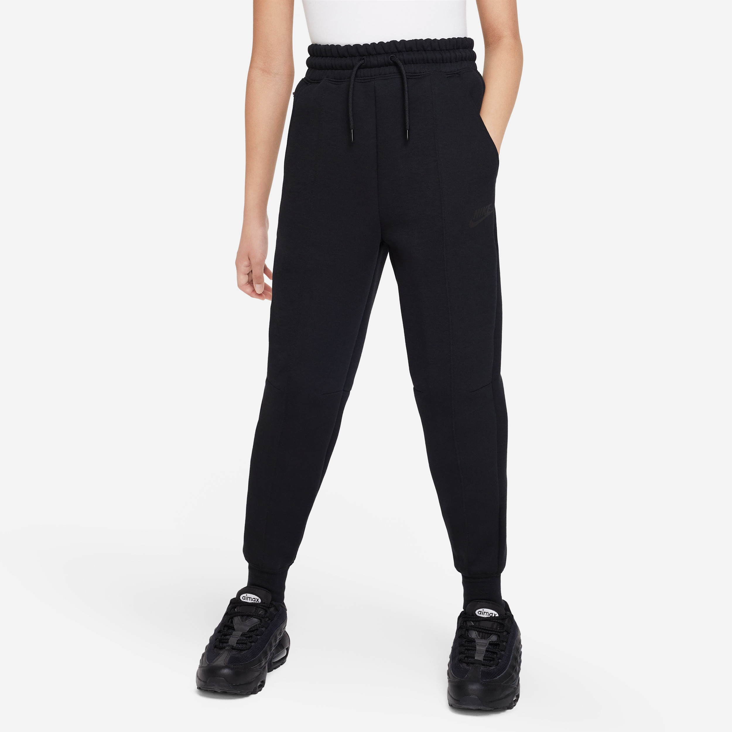 Nike Sportswear Tech Fleece Big Kids' (Girls') Jogger Pants in Black | FD2975-010 | Nike (US)