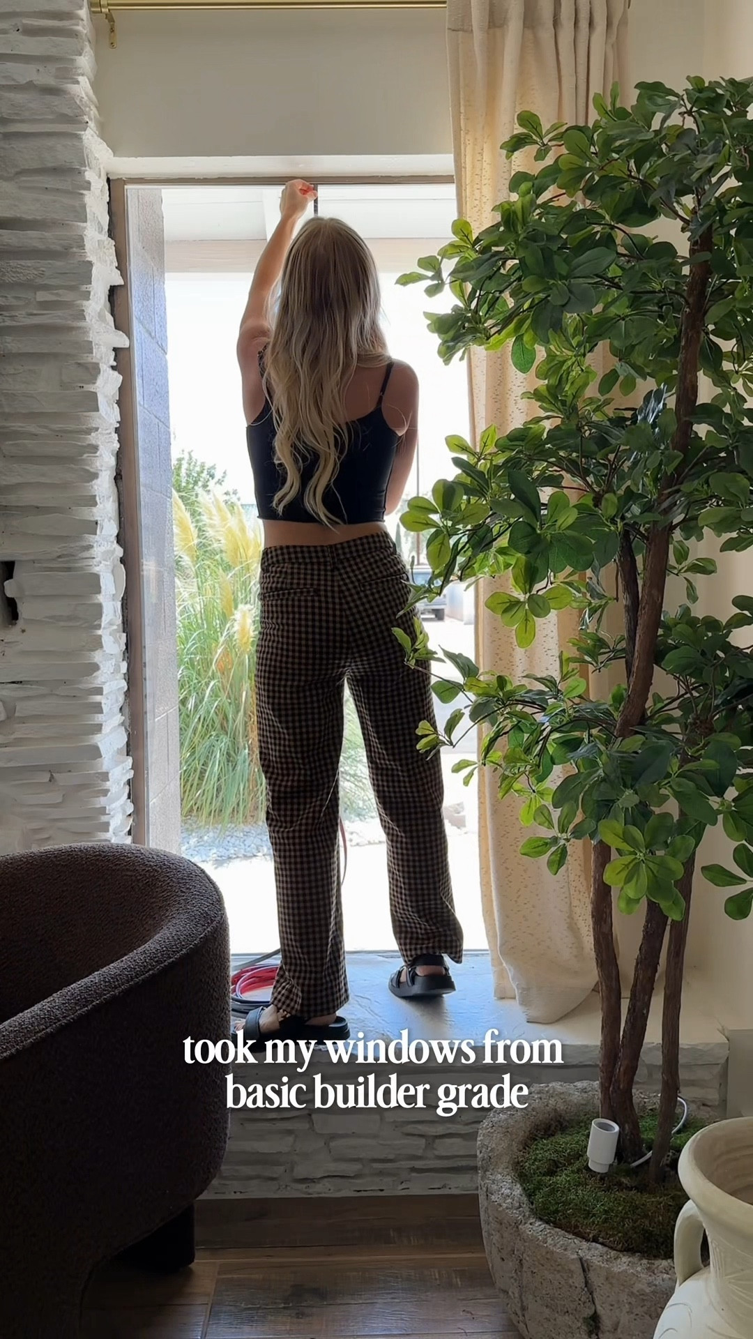 DIY window mullions were one of the easiest ways I transformed these plain builder-grade windows into something that feels custom and cozy. This simple window mullion grid completely changed the look of the room and gave the windows that classic cottage style. If you’ve ever wanted the look of divided light windows but don’t want to replace your windows, this is such a great budget-friendly DIY. These faux window mullions are lightweight, easy to install, and make such a big difference in creating that modern cottage, European cottage, or cozy home aesthetic. Perfect for upgrading builder grade windows and adding architectural charm without a full renovation.

#LTKdayinmylife #LTKstorytime #LTKHome