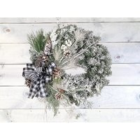 Winter Wreath | Christmas Holiday Evergreen | Etsy (US)