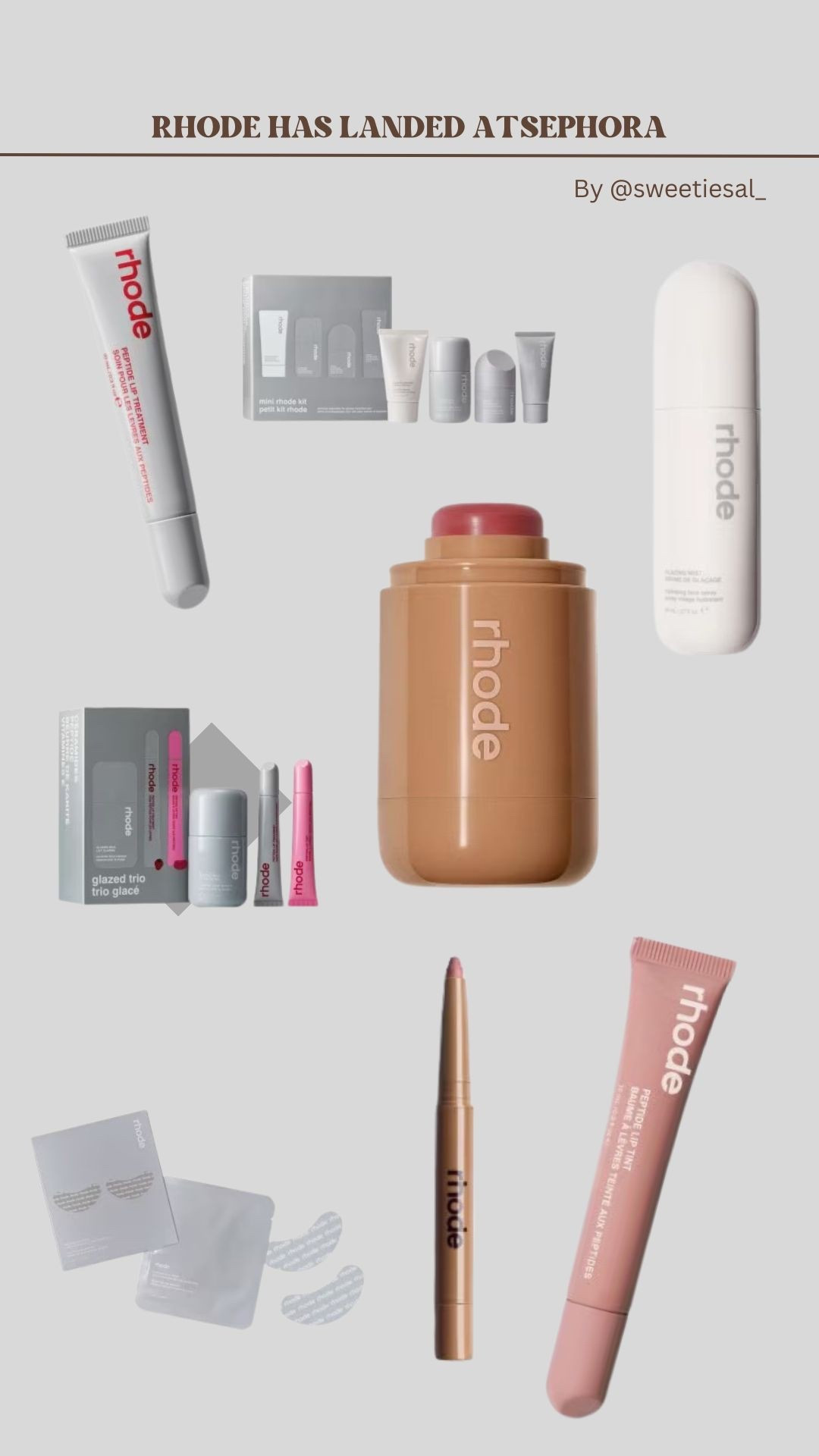 Rhode has landed at Sephora! Go go go! 

• Peptide Lip Treatment • Hailey Bieber • Rhode • Glazing Milk • Toasted Teddy • Sephora • Beauty • Christmas Gifts • 

#LTKbeauty #LTKgiftguide #LTKstyletip