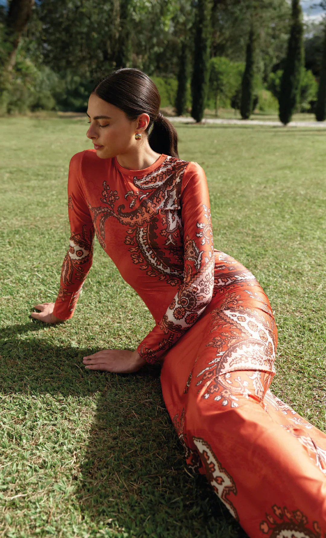 Long Dress Budana Paisley | COUPER