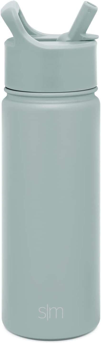 Simple Modern Kids Water Bottle with Straw Lid Vacuum Insulated Stainless Steel Metal Thermos Bot... | Amazon (US)