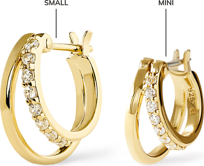 Double Hoop Earrings - Toda Mini | Nordstrom