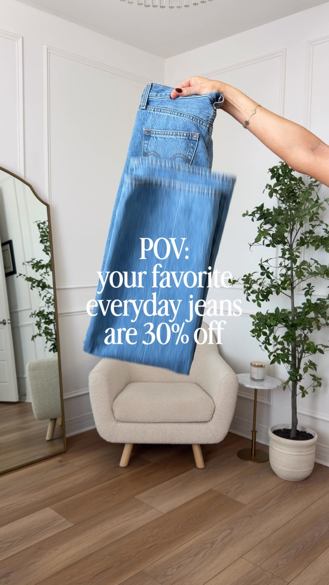 The best jeans @levi are 30% off! The wash is “not the same” and I’m wearing a 27x34

#LTKootd #LTKgrwm