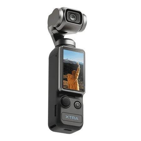 Xtra Muse, Vlogging Camera with 1'' CMOS and 4K/120fps Videos, Pocket Camera with 3-Axis Gimbal Stabilizer | Walmart (US)