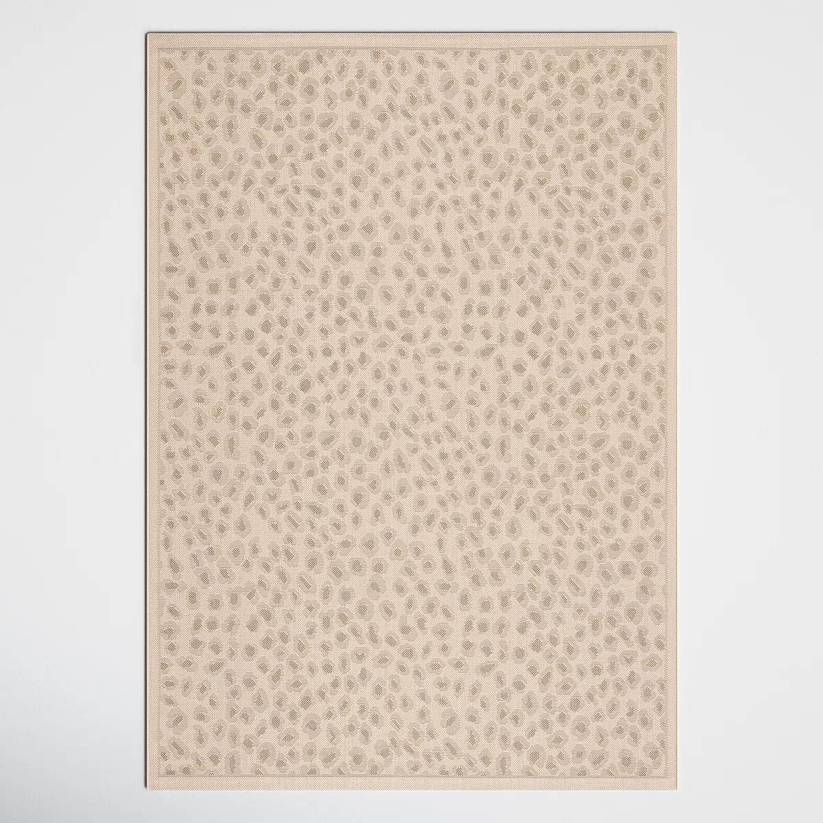 Hughie Machine Woven Animal Print Indoor/Outdoor Area Rug | Wayfair North America