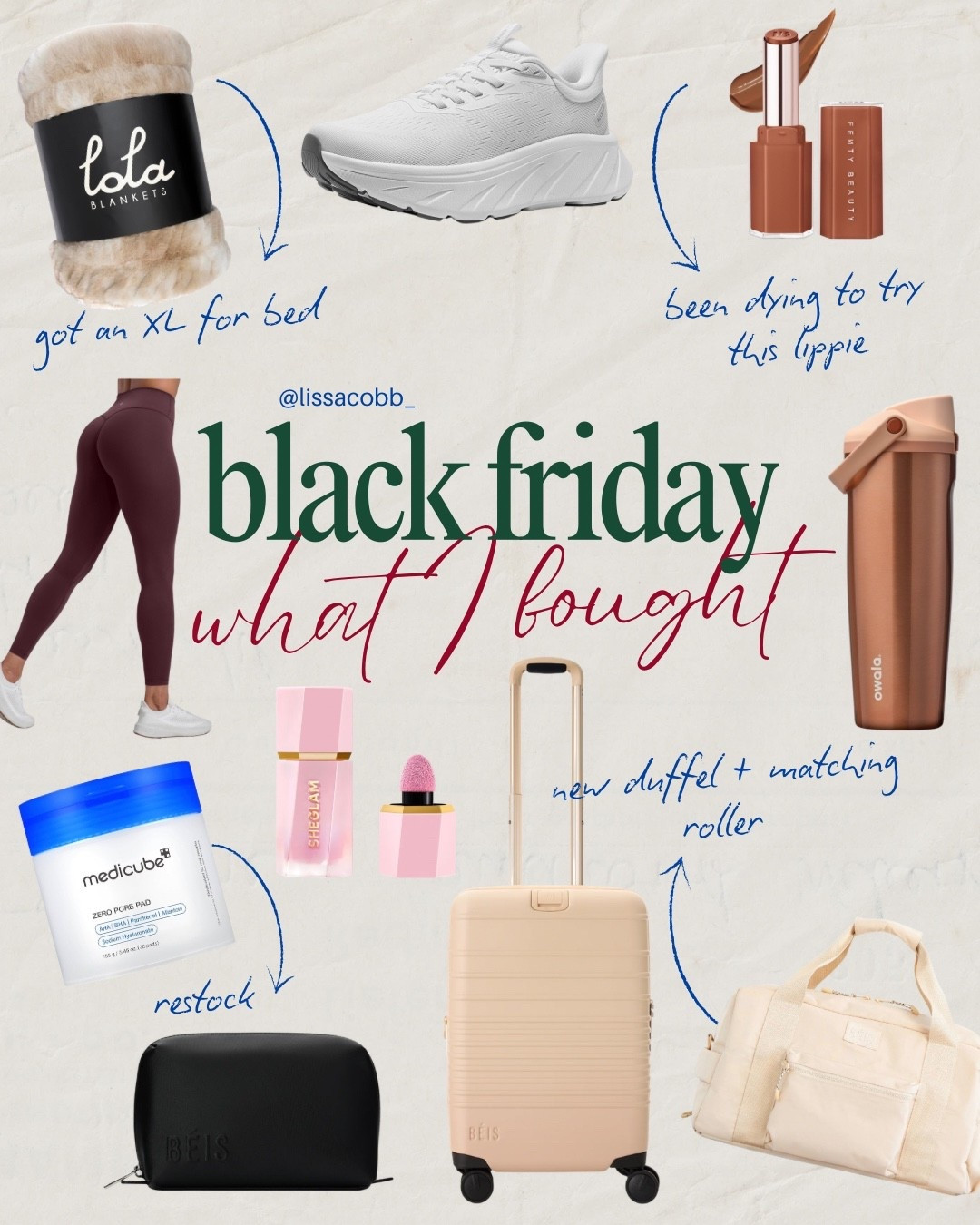 What I bought on Black Friday sales!



#LTKCyberWeek