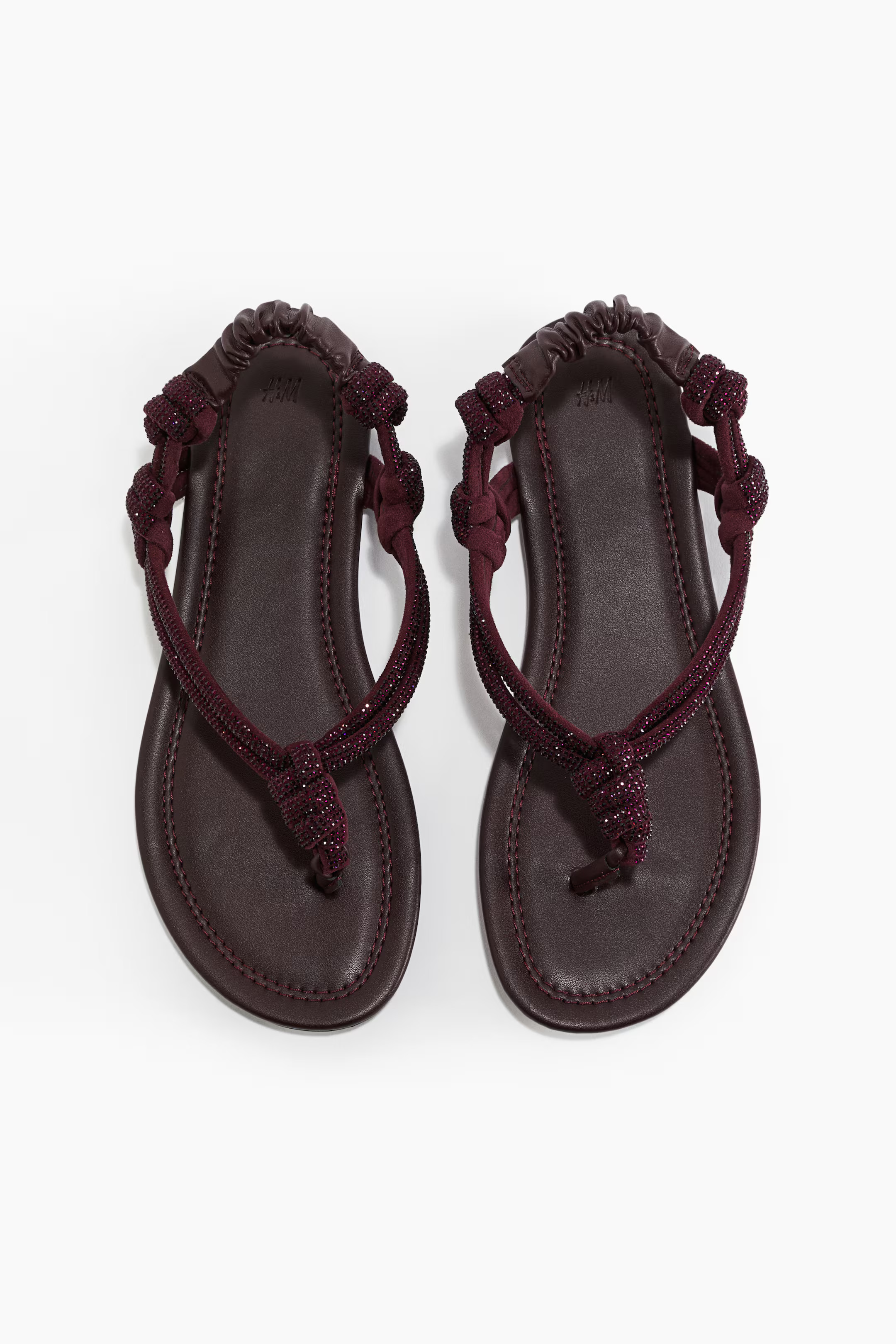 Rhinestone-embellished sandals | H&M (UK, MY, IN, SG, PH, TW, HK)