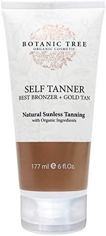 Botanic Tree Self Tanner-Organic Sunless Tanner for Natural-Looking Fake Tan-Herbal Self Tanning ... | Amazon (US)