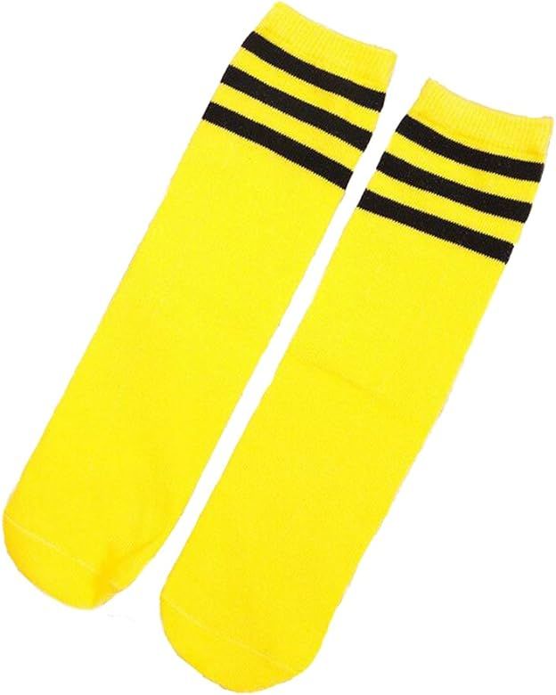 Ewanda store 1 Pair Over Knee Soccer Socks Athletic Sports Football Gym School Team Socks for 4-1... | Amazon (US)