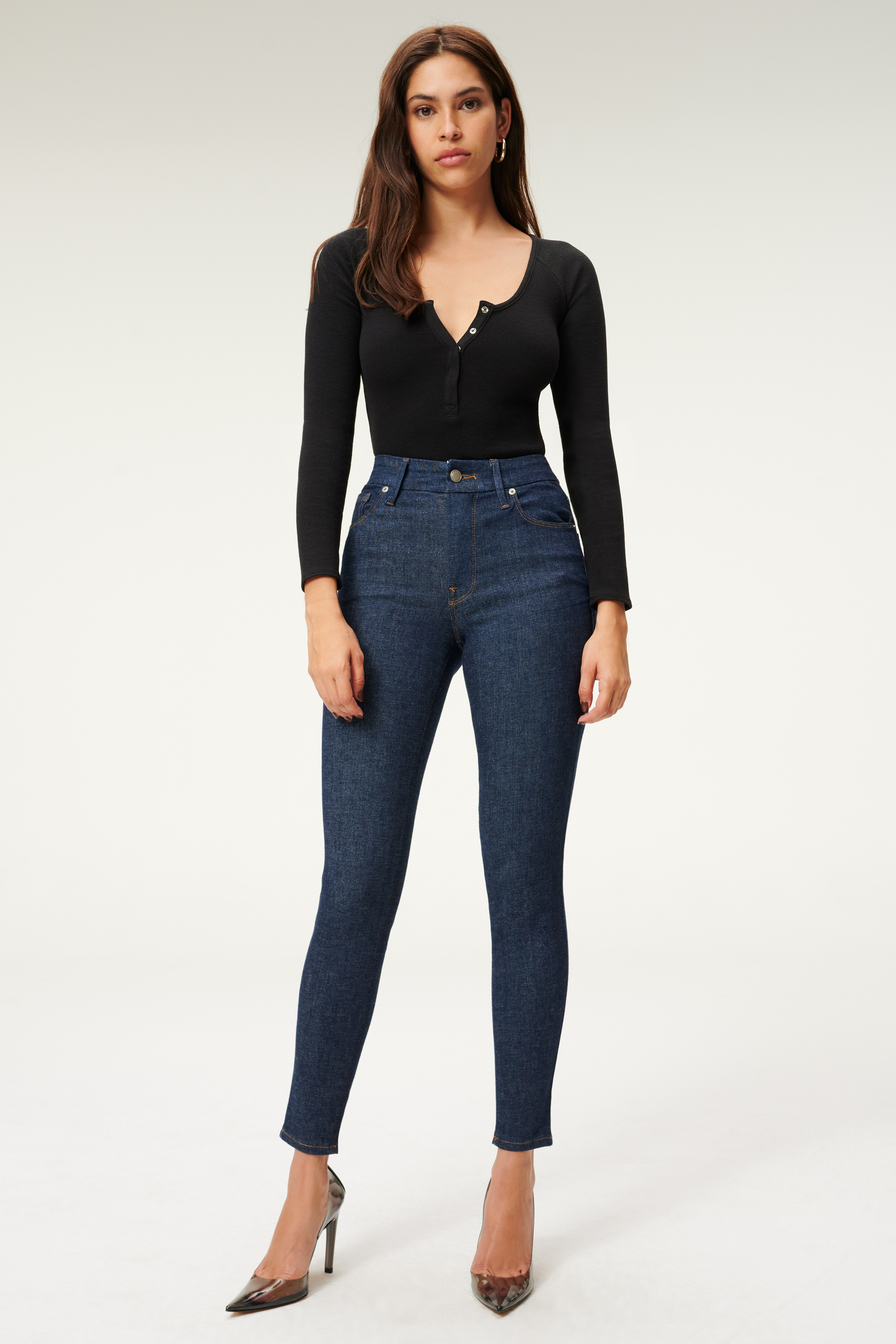 ALWAYS FITS GOOD LEGS SKINNY JEANS | Good American