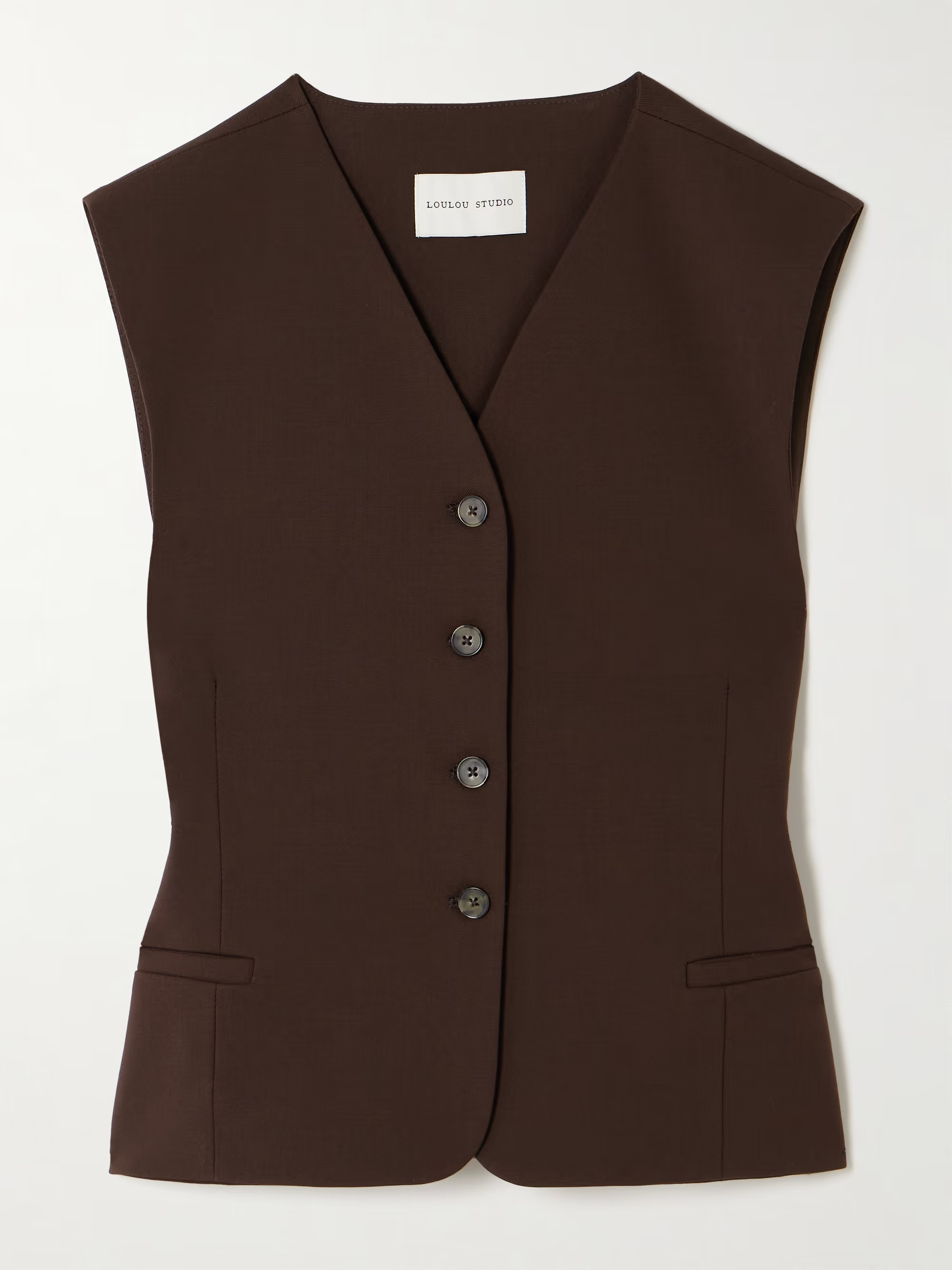 Teora strech-wool vest | NET-A-PORTER (US)