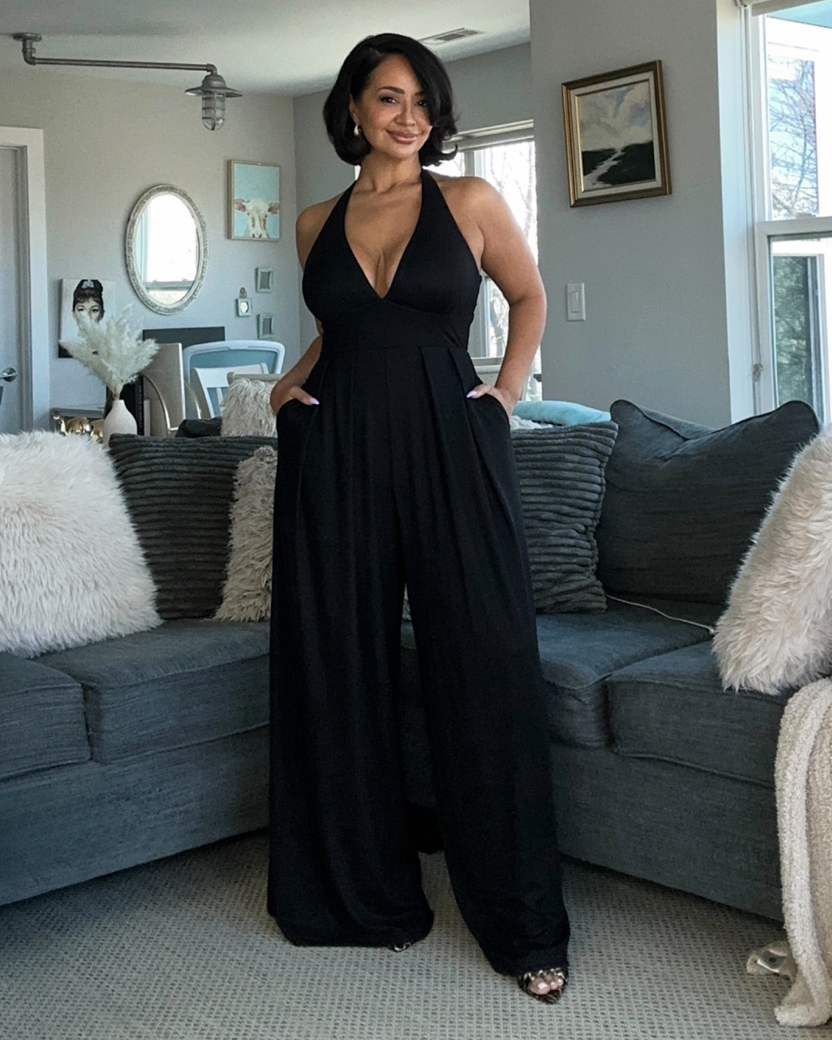 Built-In Shapewear Jumpsuit WITH POCKETS 🖤 RISS88 at checkout to save 15%

Sizing ⬇️

5’3 
Size 8 / Medium
Bust: 34DDD
Waist: 28”
Hips: 43”
Wearing Size Medium 

over 40, millennial, petite, petite curvy, curvy, size 8, midsize, shaper

#LTKSummerEdit #LTKOver40 #LTKStyleTip