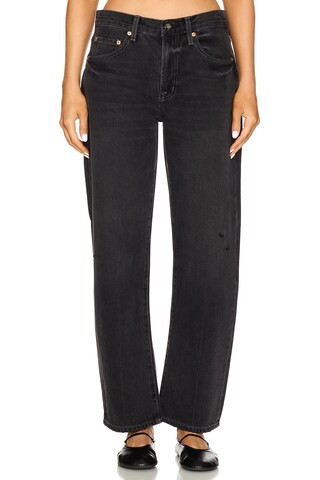 PISTOLA Lexi Mid Rise Straight in Mercury from Revolve.com | Revolve Clothing (Global)