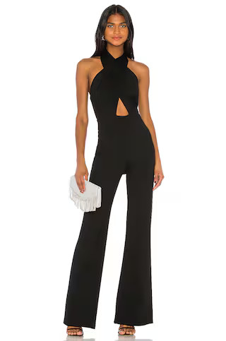 Amanda Uprichard X REVOLVE Zahara Jumpsuit in Black from Revolve.com | Revolve Clothing (Global)