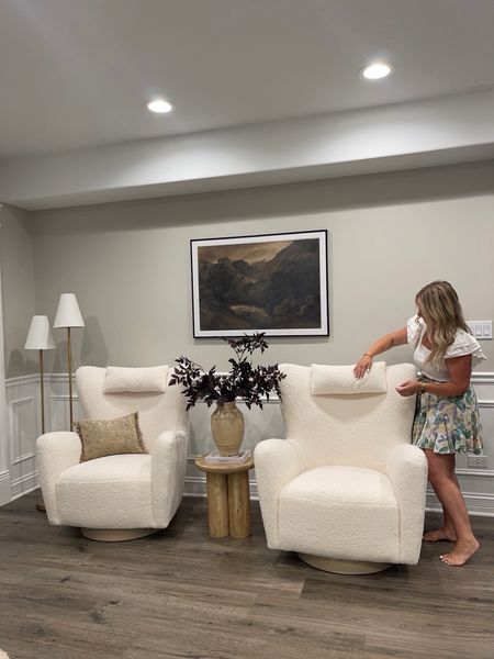 Obsessed with my new chairs here! I love this cozy corner here in our basement. 


Basement, accent chairs, styling corner, styling basement, side table, wayfair, target, castlery, #basement #accentchairs #cozycorner #home #salealert 

#LTKHome #LTKStyleTip #LTKSaleAlert