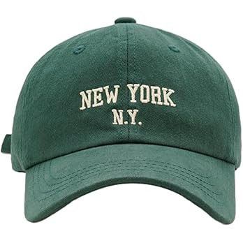 Top Baseball Caps for Women-Men Outdoor Baseball Hats New York Golf Sports Hat Curved-Brim UV Pro... | Amazon (US)
