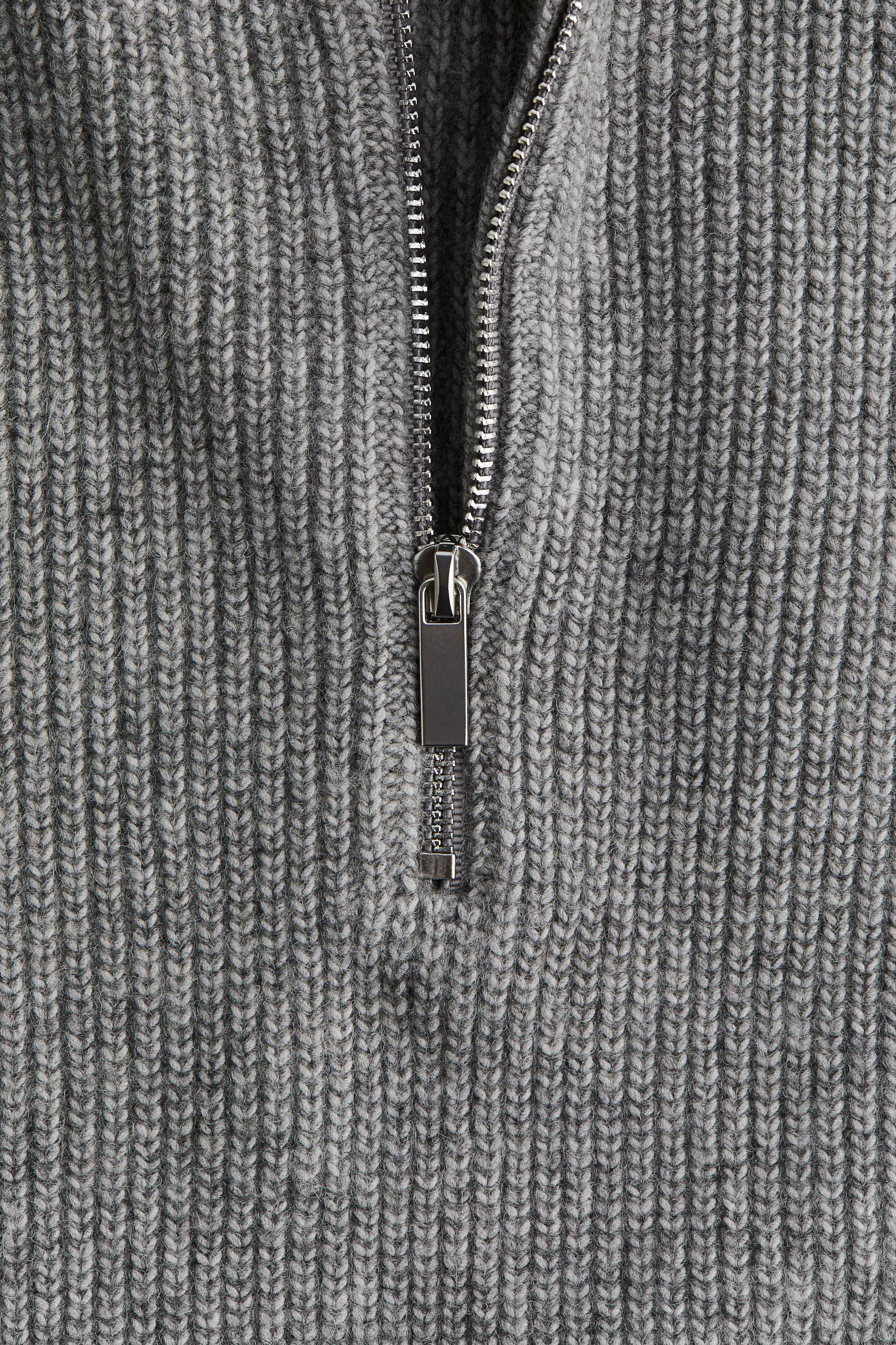 Rib-knit Half-zip Sweater | H&M (US + CA)