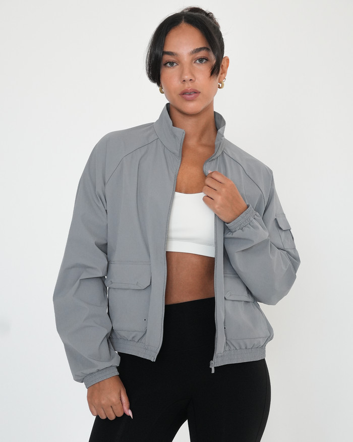 Cargo Nylon Windbreaker Jacket | Nordstrom