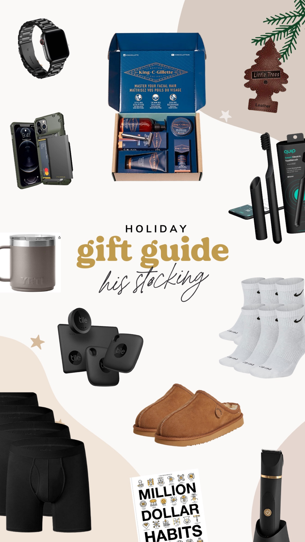 Stocking stuffers for husband, dad, brother, in-laws! 🫶🏻

Stocking stuffers | Amazon stocking stuffers | Amazon gift guide | Amazon men’s gift guide | Amazon gifts for him | gifts for him | gift guide for men | gifts for guys | gift ideas | Amazon gifts under 50 | mens slippers | mens shoes 

#LTKGiftGuide #LTKmens #LTKHoliday