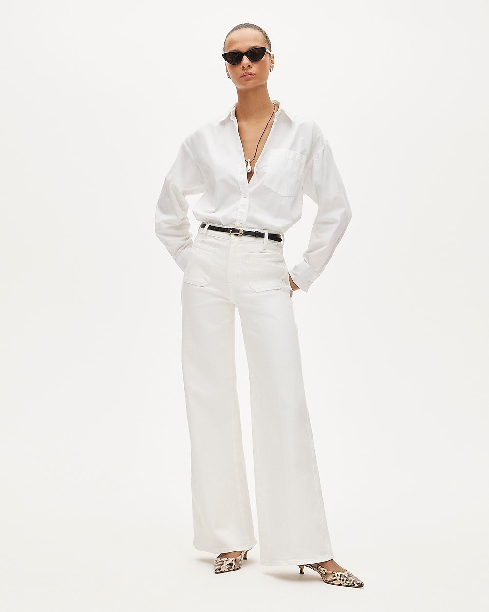 Tall patch-pocket denim trouser | J. Crew US