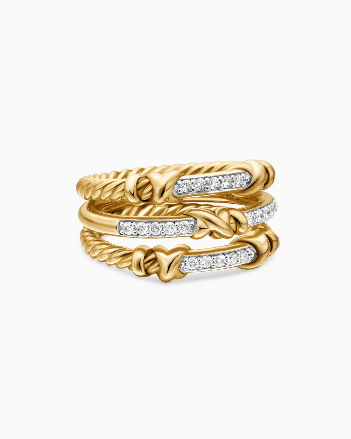 Petite Helena Wrap Three Row Ring | David Yurman