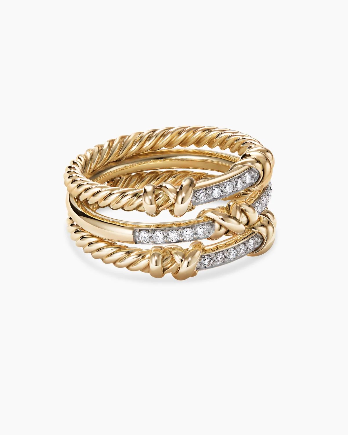 Petite Helena Wrap Three Row Ring | David Yurman