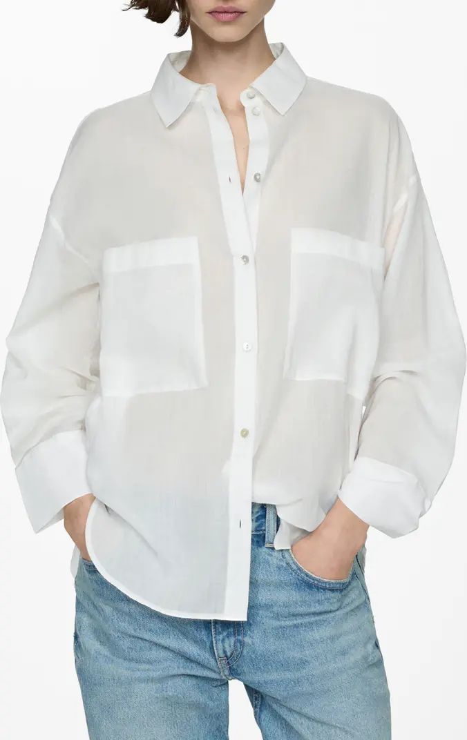 Patch Pocket Button-Up Shirt | Nordstrom