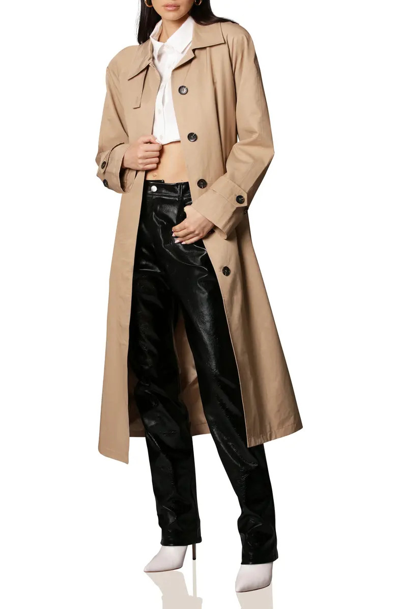Avec Les Filles Water Resistant Belted Trench Coat | Nordstrom | Nordstrom